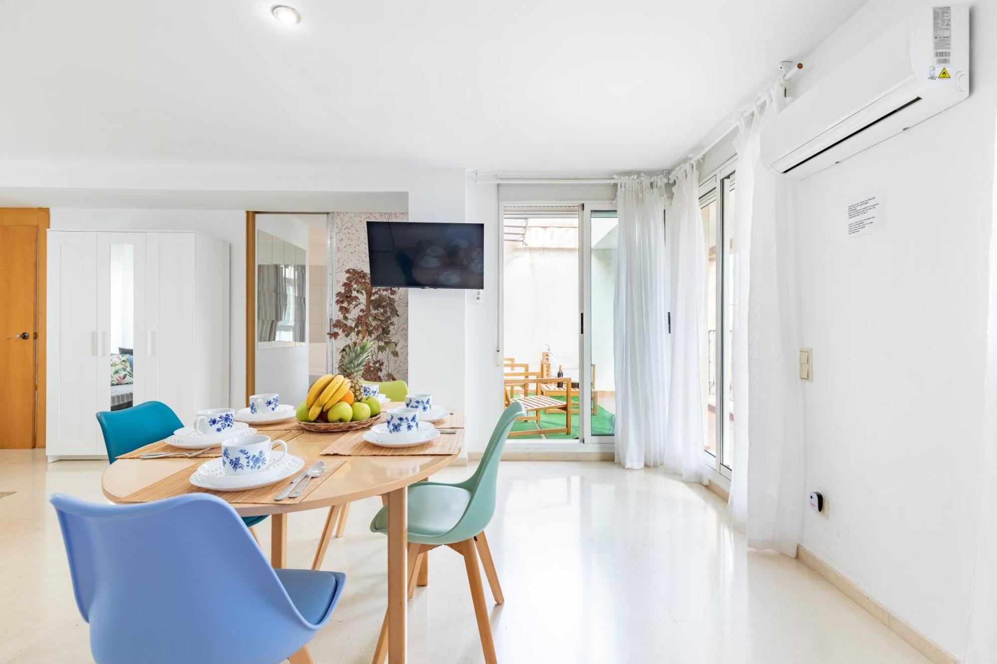 Penthouse Duplex In A 4 Floors Spanish House -8 Min To Center By Metro Valencia Exterior foto